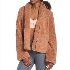 Alo Yoga Coral Faux Fur Jacket